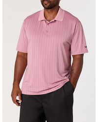 Reebok - Big & Tall Performance Striped Polo Shirt - Lyst