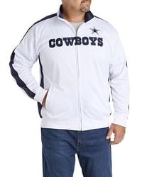 Nfl - Big & Tall Performance Zip-Front Hoodie - Lyst
