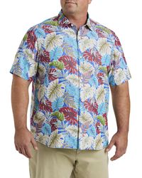 Tommy Bahama - Big & Tall Coconut Point Fronds Mosaic Sport Shirt - Lyst