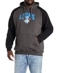 Nfl - Big & Tall Team Colorblocked Hoodie - Lyst