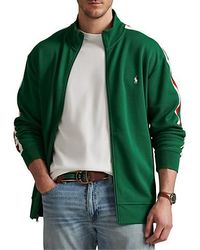 Polo Ralph Lauren - Big & Tall Mesh Double-Knit Track Jacket - Lyst