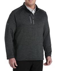 Callaway Apparel - Big & Tall 1 4-zip Ecostripe Fleece Pullover - Lyst