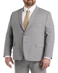 Michael Kors - Big & Tall Plaid Suit Jacket - Lyst