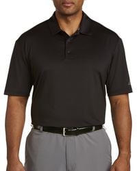 adidas big and tall golf shirts