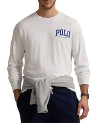 Polo Ralph Lauren - Big & Tall Logo Jersey Long-Sleeve T-Shirt - Lyst