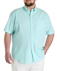 Brooks Brothers - Big & Tall Non-Iron Seersucker Sport Shirt - Lyst
