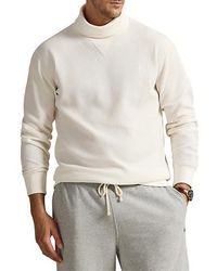 Polo Ralph Lauren - Big & Tall Waffle-Knit Fleece Turtleneck - Lyst