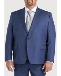 Michael Kors - Big & Tall Sharkskin Wool-Blend Suit Jacket - Lyst