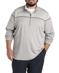 Vineyard Vines - Big & Tall Sankaty Stripe 1 4-Zip Pullover - Lyst