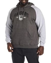 Nfl - Big & Tall Team Colorblocked Hoodie - Lyst