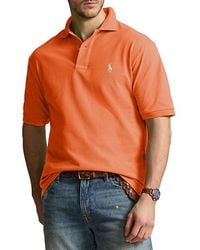 Polo Ralph Lauren - Big & Tall Big Pony Coloblocked Mesh Polo Shirt - Lyst