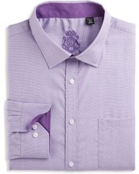 English Laundry Men's  Check Regular Fit Dress Shirt MSRP $79 