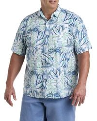 Tommy Bahama - Big & Tall Nova Wave Bermuda Batik Sport Shirt - Lyst