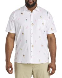 Tommy Bahama - Big & Tall Nova Wave Flocktail Sport Shirt - Lyst