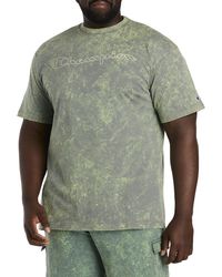 Champion - Big & Tall Acid Wash Script T-shirt - Lyst