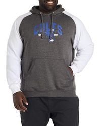 Nfl - Big & Tall Team Colorblocked Hoodie - Lyst