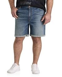 True Nation - Big & Tall Athletic Fit Denim Shorts - Lyst