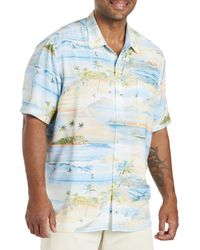 Tommy Bahama - Big & Tall Verazruz Cay Isle Vista Sport Shirt - Lyst