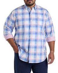 Tommy Bahama - Big & Tall Sarasota Stretch Ombr Check Sport Shirt - Lyst