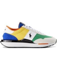 Polo Ralph Lauren - Big & Tall Train 89 Colorblocked Sneakers - Lyst