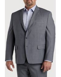 Michael Kors - Big & Tall Sharkskin Wool-Blend Suit Jacket - Lyst
