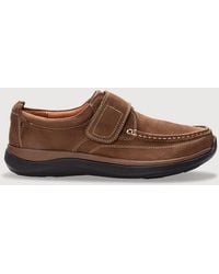 Propet - Big & Tall Porter Hook & Loop Strap Slip-On Shoes - Lyst