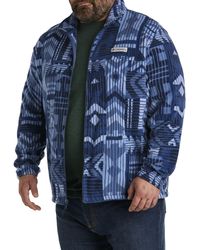 Columbia - Big & Tall Steens Mountain Printed Fleece Jacket - Lyst