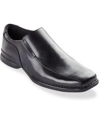 Kenneth Cole Big & Tall Pave Slip-on Loafers - Black
