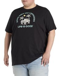Life Is Good. - Big & Tall Good Vibes Graphic Tee - Lyst