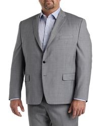 Michael Kors - Big & Tall Sharkskin Wool-Blend Suit Jacket - Lyst