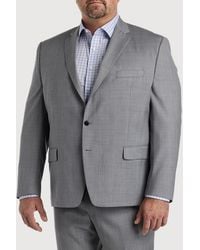 Michael Kors - Big & Tall Sharkskin Wool-Blend Suit Jacket - Lyst