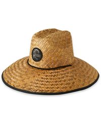 O'neill Sportswear - Big & Tall Sonoma Straw Lifeguard Hat - Lyst