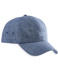 Vineyard Vines Big & Tall Palmeraie Trucker Hat in Blue for Men | Lyst