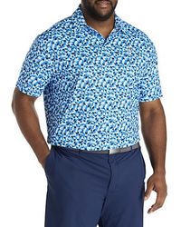 Original Penguin - Big & Tall Underwater Mosaic Performance Polo Shirt - Lyst