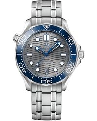 Omega Seamaster Diver 300m Co‐axial Master Chronometer 42 Mm 210.30.42.20.06.001 - Blue