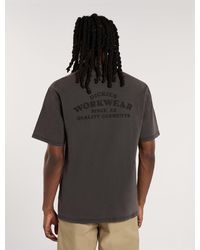 Dickies - Camiseta Teñida En Prenda De Peso Medio Christiana, Hombre, Talla - Lyst