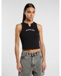 Dickies - Haut Avec Col En V Femme - Lyst