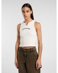 Dickies - Haut Avec Col En V Femme - Lyst
