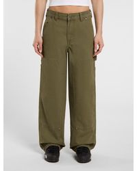 Dickies - Pantalón De Lona Holgado Double Knee, Mujer, Talla - Lyst