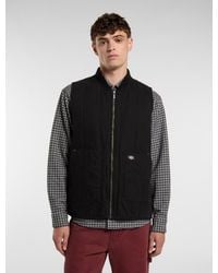 Dickies - Veste Sans Manches Matelassée En Toile, Homme, Taille - Lyst