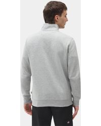 Dickies - Oakport Sweatshirt mit Viertel-Reißverschluss - Lyst