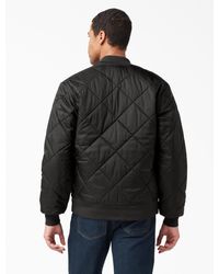 Dickies - Diamond Quilted Jacket - Lyst