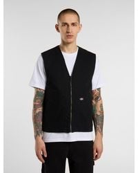 Dickies - Gepolsterte Duck Canvas Weste, Herren, Größe - Lyst