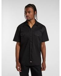 Dickies - Chemise De Travail À Manches Courtes, Homme, Taille - Lyst