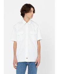 Dickies - Camicia Da Lavoro A Maniche Corte Uomo - Lyst