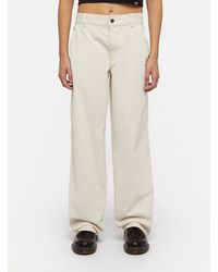 Dickies - Pantalon Carpenter En Velours Côtelé, Femme, Taille - Lyst