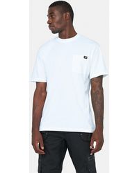 Dickies - Kurzärmliges Pocket-baumwoll-t-shirt Mann Weiss Size M - Lyst