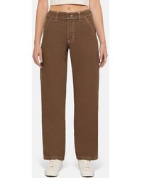 Dickies - Jean Carpenter Droite Ample Stevensville, Femme, Taille - Lyst