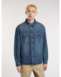 Dickies - Chemise En Jean À Manches Longues Mechanic, Homme, Taille - Lyst