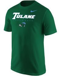 Nike Men'S Tulane Green Wave Hoodie for 